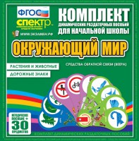 Динамические раздаточные пособия. Окружающий мир (веера). Животные и растения, дорожные знаки. - fgospostavki.ru - Воронеж