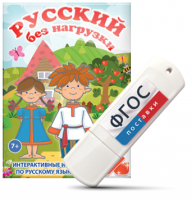 Игры по русскому языку для 1 и 2 классов "Русский без нагрузки" на USB - носителе - fgospostavki.ru - Воронеж