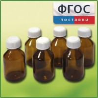 Набор склянок для растворов реактивов 30 миллилитров (6 штук) - fgospostavki.ru - Воронеж