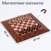 Шахматы магнитные доска и фигуры из пластика - fgospostavki.ru - Воронеж