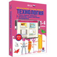 Технология. Работа с бумагой, природными материалами, тканью, пластилином. Конструирование. - fgospostavki.ru - Воронеж