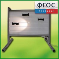 Панель с держателями и подсветкой для монтажа оборудования и проведения демонстрационных опытов по физике - fgospostavki.ru - Воронеж