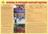 Плакат "Нормативы по прикладной физической подготовке" - fgospostavki.ru - Воронеж