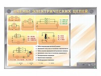Электрифицированный стенд "Схемы электрических цепей" с маркерными полями - fgospostavki.ru - Воронеж