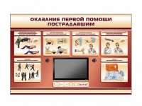 Многофункциональный интерактивный стенд-тренажер "Оказание первой помощи пострадавшим" для учащихся общеобразовательных учреждений - fgospostavki.ru - Воронеж