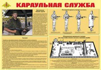 Плакат "Караульная служба" - fgospostavki.ru - Воронеж