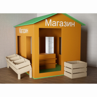 Игровой домик «Рынок» - fgospostavki.ru - Воронеж