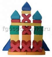 Мягкий модуль-конструктор "Башня" (21 элемент) - fgospostavki.ru - Воронеж