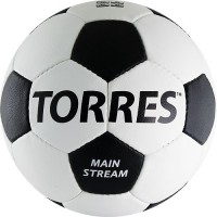 Мяч футбольный TORRES Main Stream (размер 4, синтетическая кожа, тренировочный) - fgospostavki.ru - Воронеж