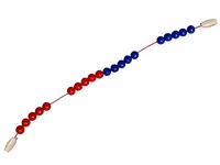 Бусы для счета в пределах 20 (раздаточные) - fgospostavki.ru - Воронеж