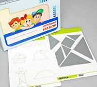 Игровой набор "Танграм" (с комплектом карточек) - fgospostavki.ru - Воронеж