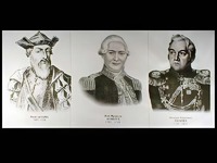Портреты путешественников (25 штук, формат А3) - fgospostavki.ru - Воронеж