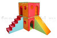 Домик игровой двухэтажный (комплект) - fgospostavki.ru - Воронеж