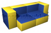 Комплект мебели из 6-ти пуфиков ВИК - fgospostavki.ru - Воронеж