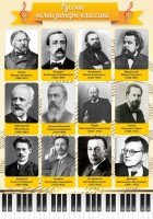 Стенд "Русские композиторы-классики" - fgospostavki.ru - Воронеж