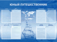 Стенд-уголок "Юный путешественник" - fgospostavki.ru - Воронеж