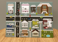 Настенная панель «Городские улицы» - fgospostavki.ru - Воронеж