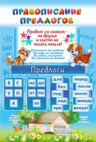Стенд "Правописание предлогов" - fgospostavki.ru - Воронеж