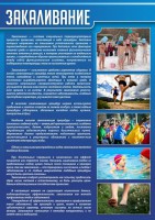 Стенд "Закаливание" - fgospostavki.ru - Воронеж