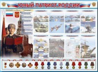 Стенд-уголок "Юный патриот России" - fgospostavki.ru - Воронеж