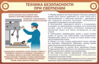 Стенд "Техника безопасности при сверлении" - fgospostavki.ru - Воронеж