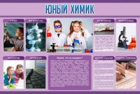 Стенд "Юный химик" Вариант 2 - fgospostavki.ru - Воронеж