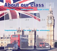 Стенд "About our class" - fgospostavki.ru - Воронеж