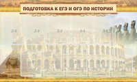 Стенд "Подготовка к ЕГЭ и ОГЭ по истории" - fgospostavki.ru - Воронеж