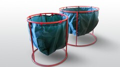 Корзина для заброса мячей "Веселые старты" (диаметр 540 миллиметров, разборная) - fgospostavki.ru - Воронеж