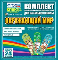 Динамические раздаточные пособия. Окружающий мир (шнуровка). Животные, природа и человек, растения и грибы. - fgospostavki.ru - Воронеж