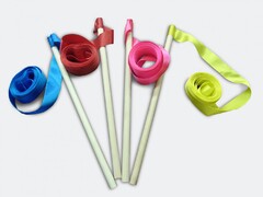 Лента атласная на деревянной палочке (20 метров) - fgospostavki.ru - Воронеж