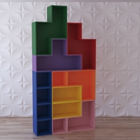 Стеллаж для игрушек "Цветная стройка" - fgospostavki.ru - Воронеж