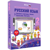 Русский язык 2 класс. Синтаксис и пунктуация. Лексика. Состав слова. Части речи - fgospostavki.ru - Воронеж