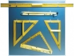 Комплект линеек для школьной доски + доска крепежная (для хранения) - fgospostavki.ru - Воронеж