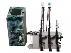 Учебно-тренировочный комплекс огневой подготовки "Стрелец-5" (массогабаритные макеты оружия 3 АК и 3 ПМ, металлический шкаф, сенсорный антивандальный монитор) - fgospostavki.ru - Воронеж