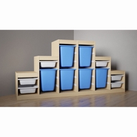 Стеллаж «Голубые облака» - fgospostavki.ru - Воронеж