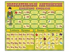 Комплект оборудования "Английский алфавит" с комплектом тематических магнитов - fgospostavki.ru - Воронеж