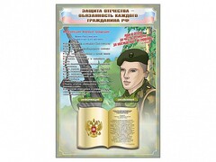 Стенд-уголок "Защита Отечества – обязанность каждого гражданина Российской Федерации" - fgospostavki.ru - Воронеж