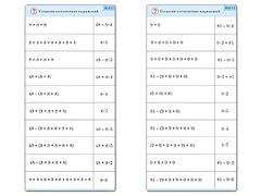 Комплект карточек (10) "Обучающий калейдоскоп. Умножение на 7, 8 и 9" - fgospostavki.ru - Воронеж