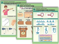Комплект таблиц "Технология. Обработка ткани" (12 таблиц, А1, ламинированные) - fgospostavki.ru - Воронеж