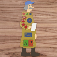 Бизиборд «Почтальон Печкин» - fgospostavki.ru - Воронеж