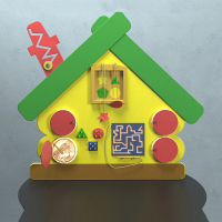 Бизиборд «Волшебный теремок» - fgospostavki.ru - Воронеж