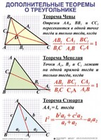 Комплект таблиц Треугольники (19 таблиц) - fgospostavki.ru - Воронеж