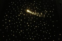 Настенный фибероптический ковер «Звездное небо» 1,45х1,45 м, 120 звезд в комплекте со светогенератором - fgospostavki.ru - Воронеж