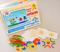 Игровой набор Фребеля "Узоры. Дымковская игрушка" (серия "Красота вокруг нас") - fgospostavki.ru - Воронеж