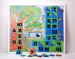 Магнитная доска "Город букв" - fgospostavki.ru - Воронеж