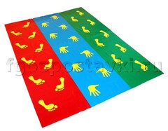 Детский мат "Следочки, ладошки, пяточки, цыпочки" - fgospostavki.ru - Воронеж