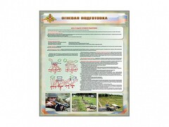 Стенд "Огневая подготовка" Вариант 1 - fgospostavki.ru - Воронеж