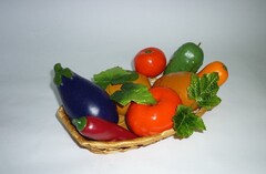 Муляжи "Корзина с овощами" - fgospostavki.ru - Воронеж