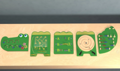 Бизиборд «Крокодил Гена» - fgospostavki.ru - Воронеж